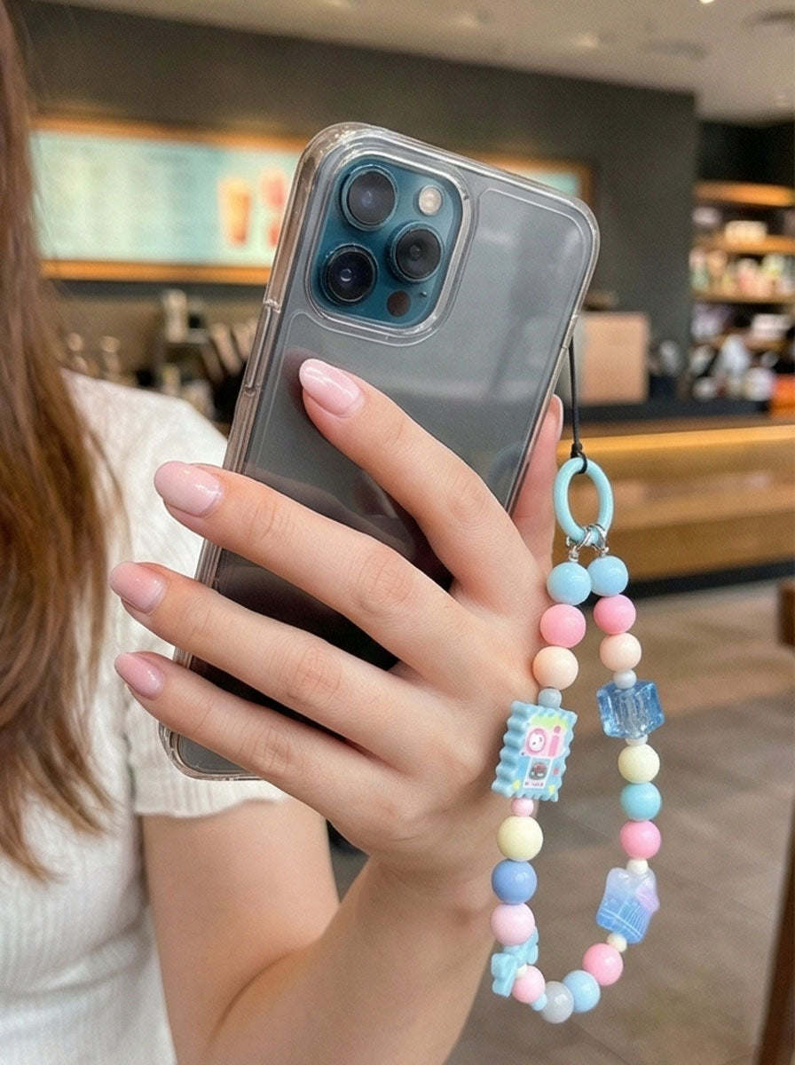 Sweet Pastel Cookie Handmade Phone Strap